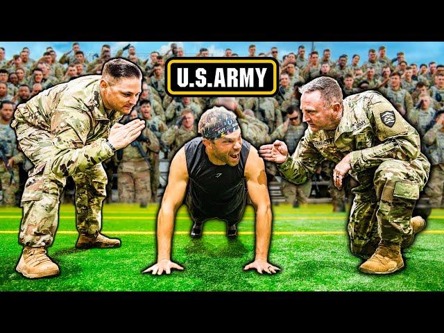 Olympic Runner Attempts the NEW Army Combat Fitness Test