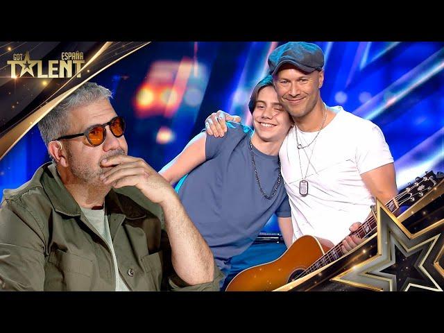 Father, son and their MUSIC, no one can hold the feels! | Auditions 1 | Spain's Got Talent 2024