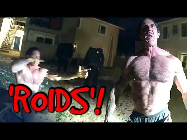 STEROID Man Vs. 5 Police Officers