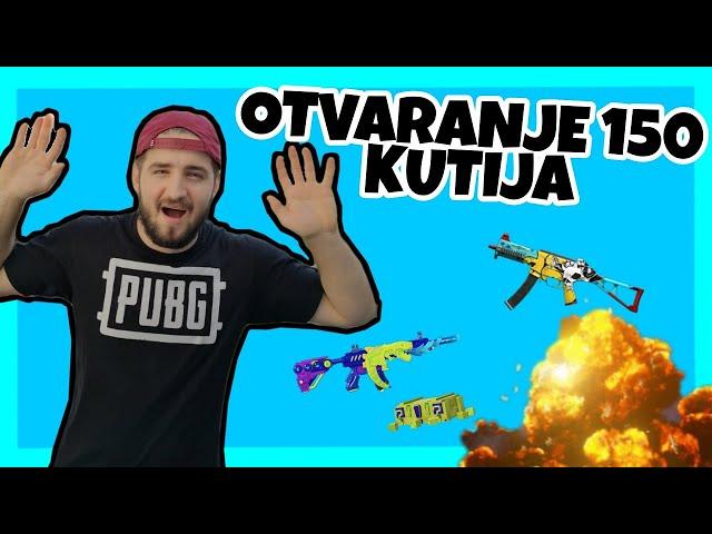 OTVORIO SAM 150 KUTIJA U PUBG MOBILE