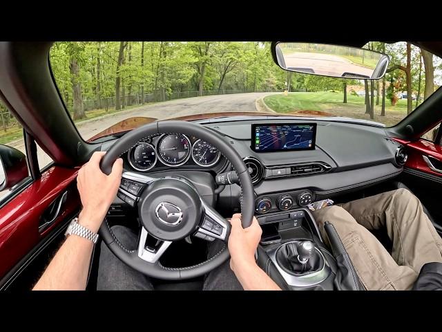 2024 Mazda MX-5 Miata Club - POV First Driving Impressions