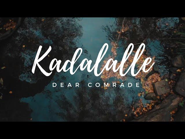 Kadalalle song #lyricvideo | Dear Comrade #telugumovies | #sidsriram | B-14 Misic