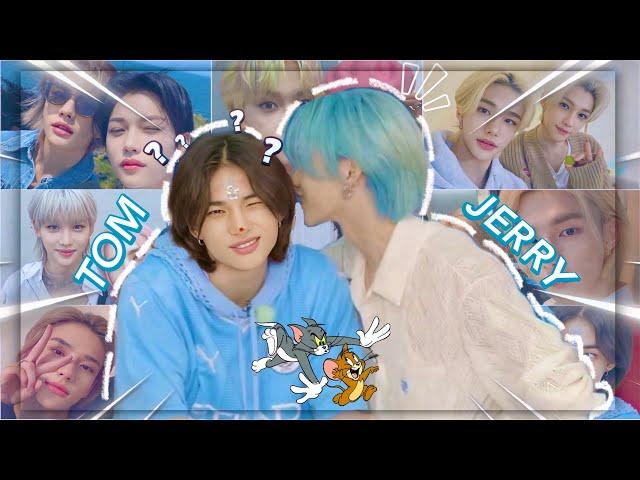 Hyunjin & Felix are a living Tom and Jerry | Hyunlix moments