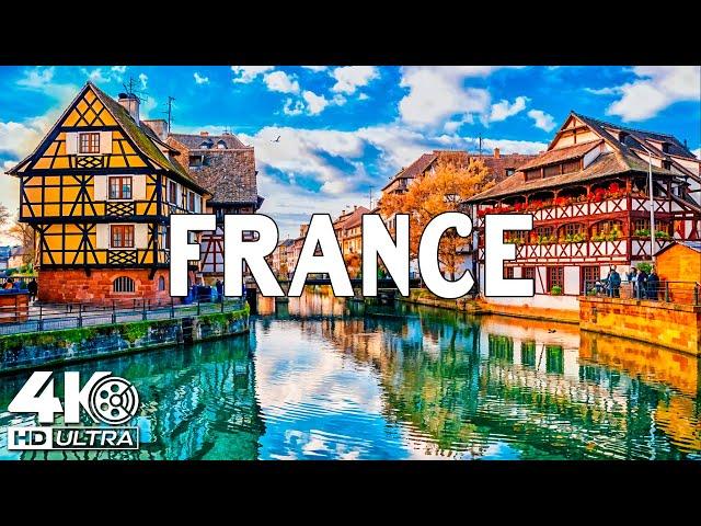 Wonders of France  The Most Amazing Places In France  Travel Video 4K