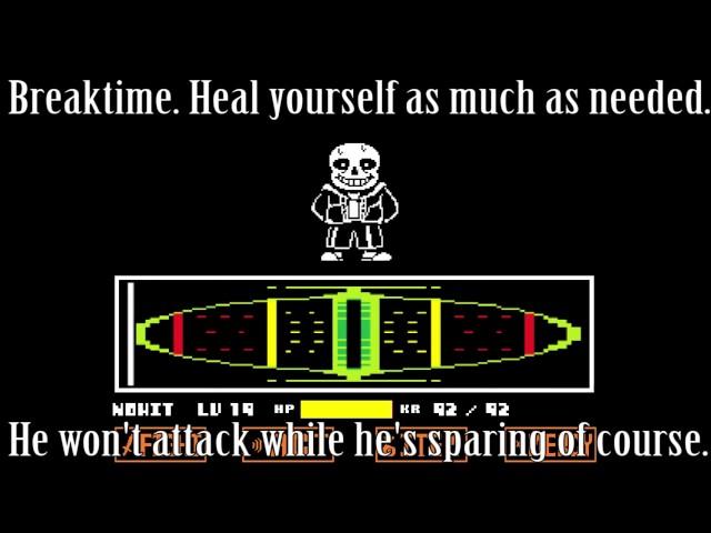 Sans Fight Guide - How to beat Sans almost effortlessly! - Undertale