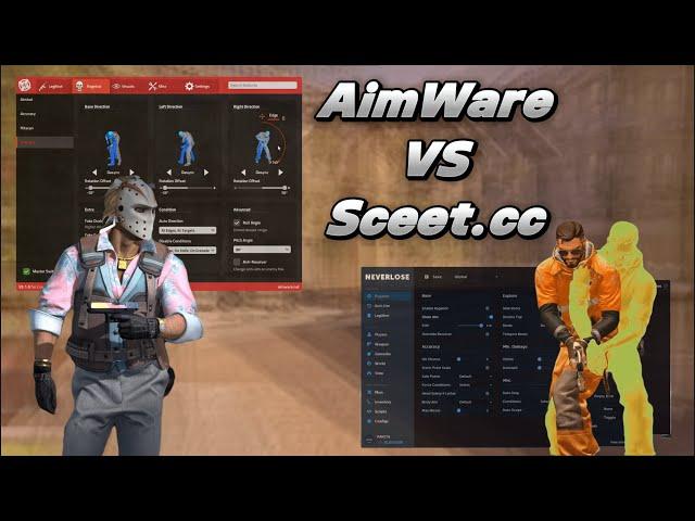 AIMWARE VS SKEET.CC / RAGE CFG / PARTNES CS2