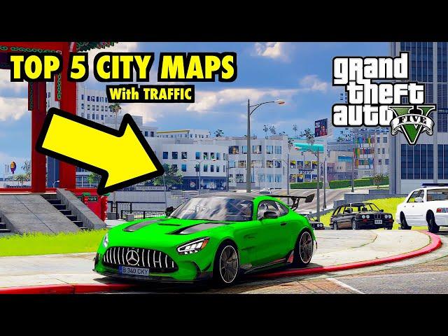 Top 5 City Maps With TRAFFIC + DOWNLOAD LINKS 2025 | Assetto Corsa