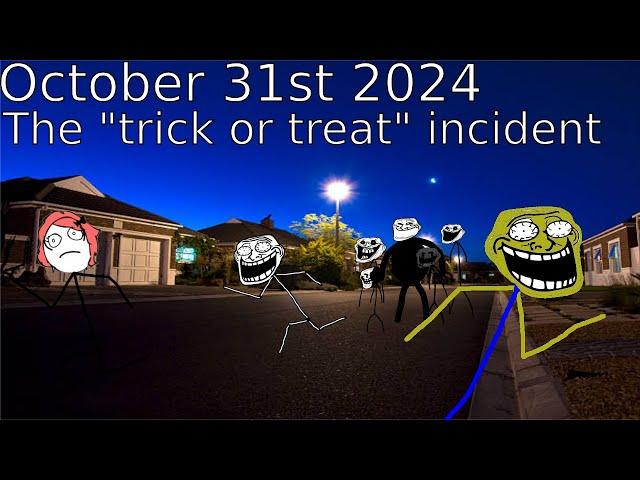 Trollge the ''trick or treat'' incident