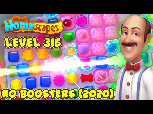 Homescapes Level 316 — No Boosters (2020) ► RedvanRage (Финал рубрики)