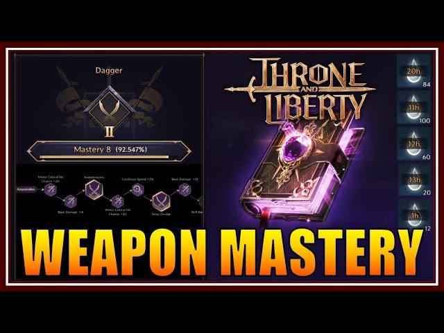 Throne & Liberty Weapon Mastery Explained: 30% Exp Boost, Future Changes & New Weapon Confirmed!