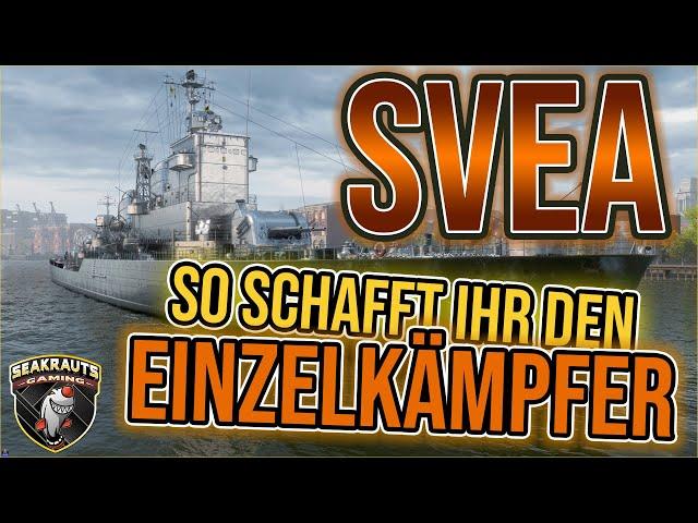 SVEA [T10 CL EU] ‍️ Adrenalin bis zum Schluß *MEGA* Stahlkreuzer in World of Warships 