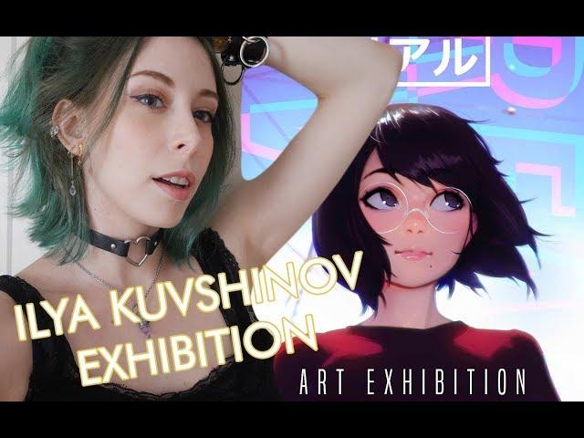 Let's go to ILYA KUVSHINOV's exhibition in TOKYO (Eng subs) | Yuriko Tiger