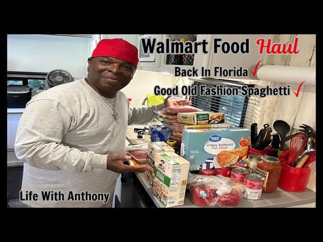 My Tiny RV Life: Walmart Food Haul | Unexpectedly Back In Florida