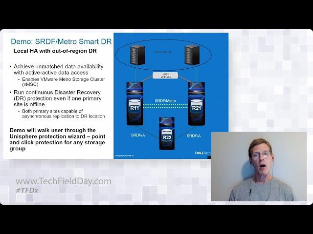 Dell EMC PowerMax SRDF MetroDR Demonstration