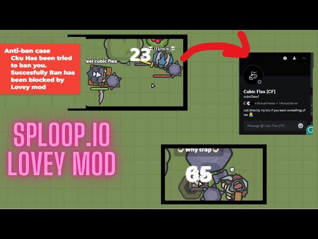 Sploop.io Lovey mod / Sploop.io Hack | Auto sync, Auto placer / replacer, Auto break, Anti ban etc.