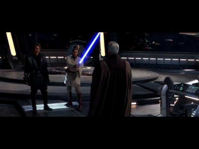 (HD 1080p) Anakin Skywalker & Obi-Wan Kenobi vs. Count Dooku