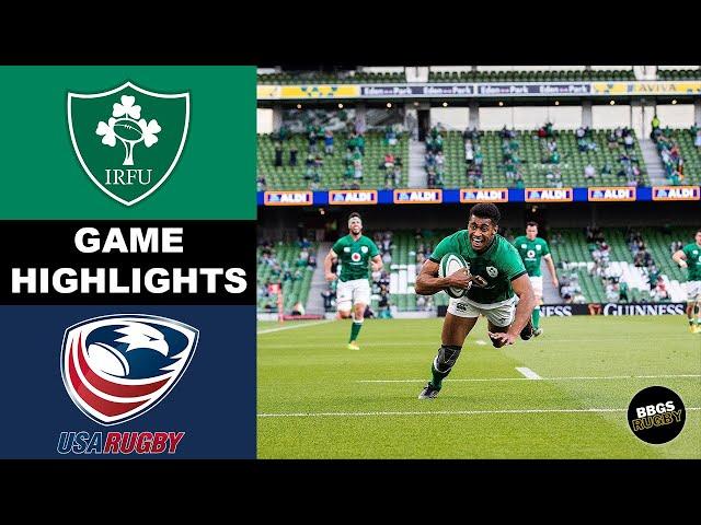 Ireland vs USA HIGHLIGHTS | Rugby Highlights 2021