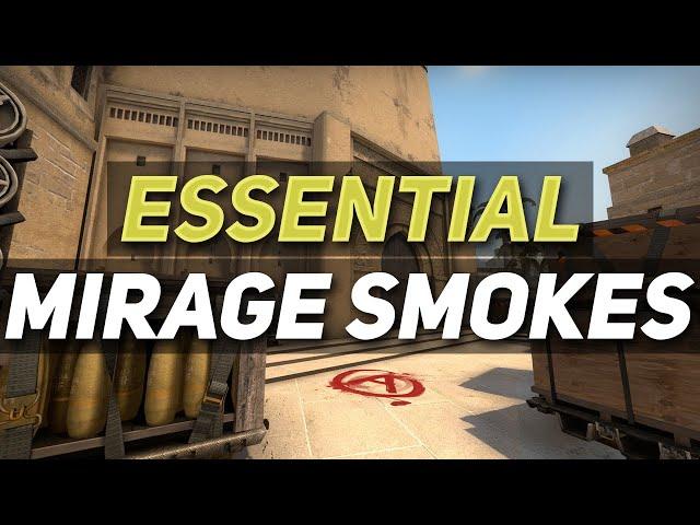 CS:GO - Essential Mirage Smokes 2021