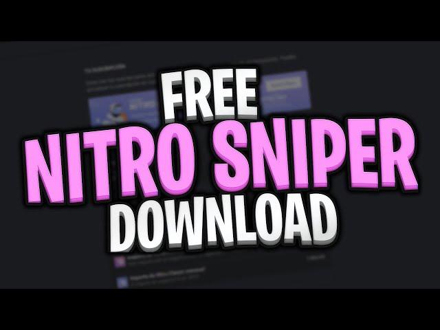 The fastest Discord Nitro Sniper [Free 2024]