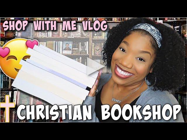 VLOG! Come Book Shopping With Me! Christian Bookstore + BOOK HAUL!