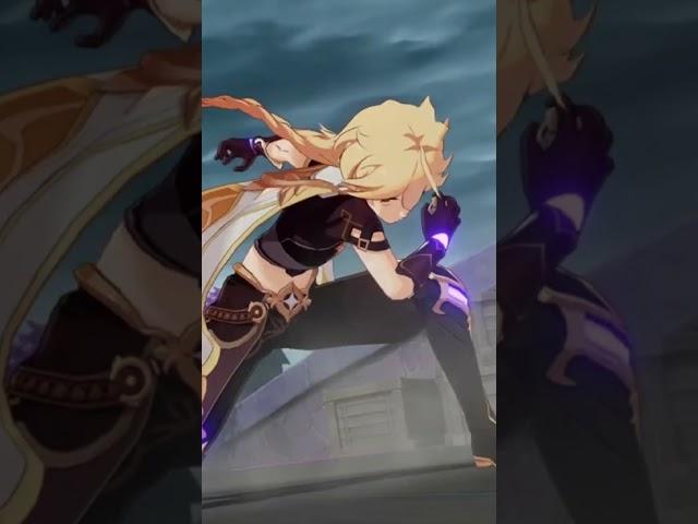 Furina wants to duel Aether #shorts #genshin #focalors #raidenshogun #геншин #battle #furina