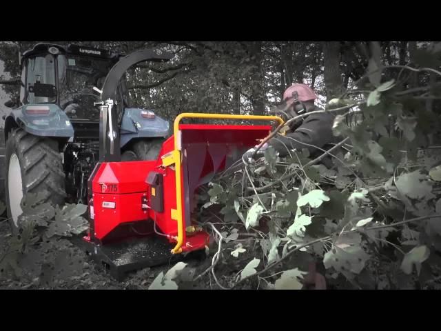 TP 175 PTO - Disc Wood Chipper from Linddana