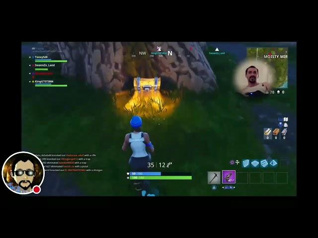 Fortnite Victory Royale Featuring Swannzo_land, Silver Magma, and Slushy Frog