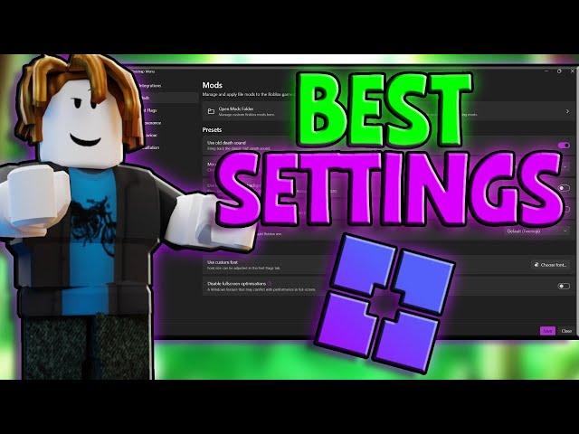 The BEST Bloxstrap Settings For Roblox - Bloxstrap Fast Flags Settings