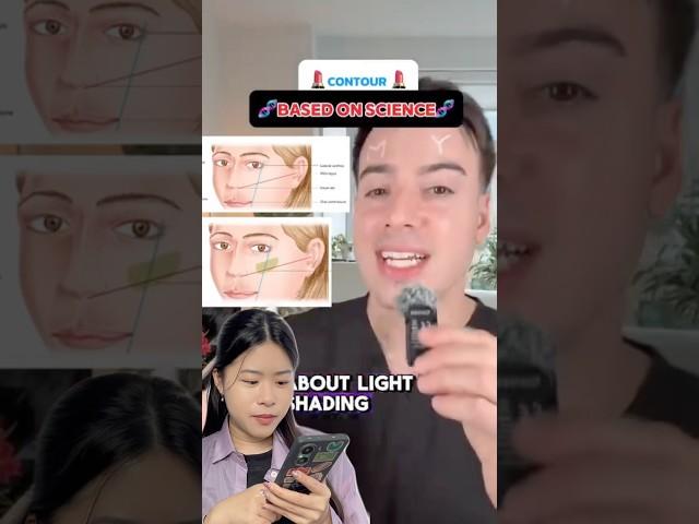 Contour based on science?  Yuk kita coba! Cr: @/drcharlesmd #somethinc #contourtutorial