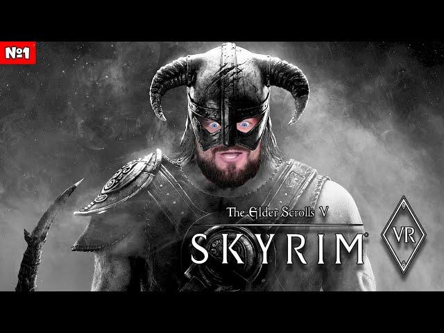 Я НИ РАЗУ НЕ ИГРАЛ В ЭТО ЧУДО! ▶ |SKYRIM V VR| #1