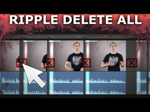 Adobe Premiere Pro Quick Tutorial - Ripple Delete All