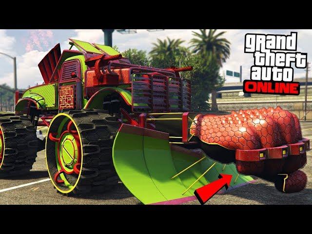 DEMOLITION MONSTER TRUCK "GTA ARENA WAR DLC UPDATE!" - GTA Online