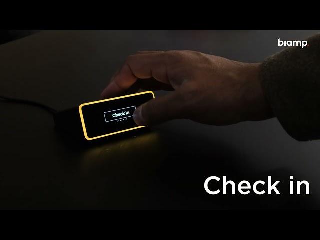 Biamp Kleeo Desk Scheduling Check-in