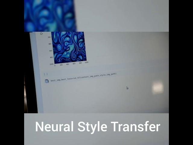 Neural Style Transfer - Mini project@CMRIT