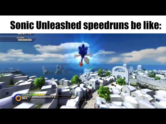 Sonic Unleashed is fully functional game with no glitches at all