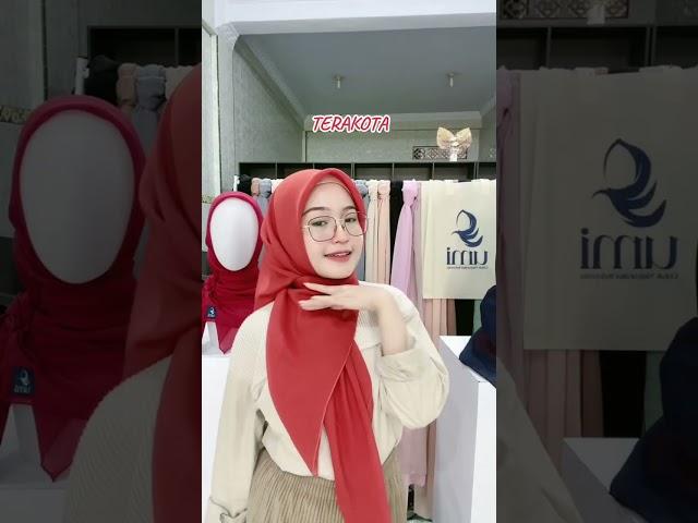 Trend warna - warna hijab di 2025 yang harus ada di lemari kalian  #hijab #jilbab #kerudung