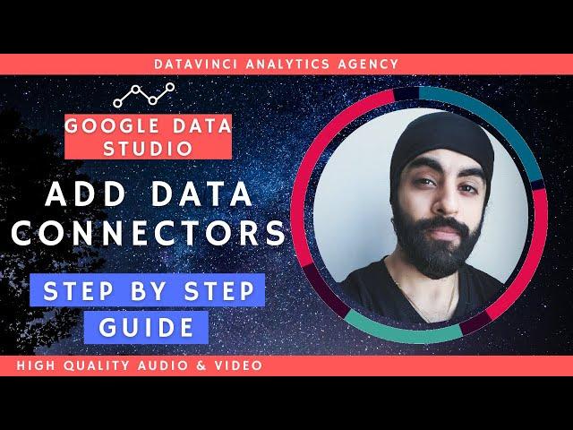 How to add data connectors to Google Data Studio