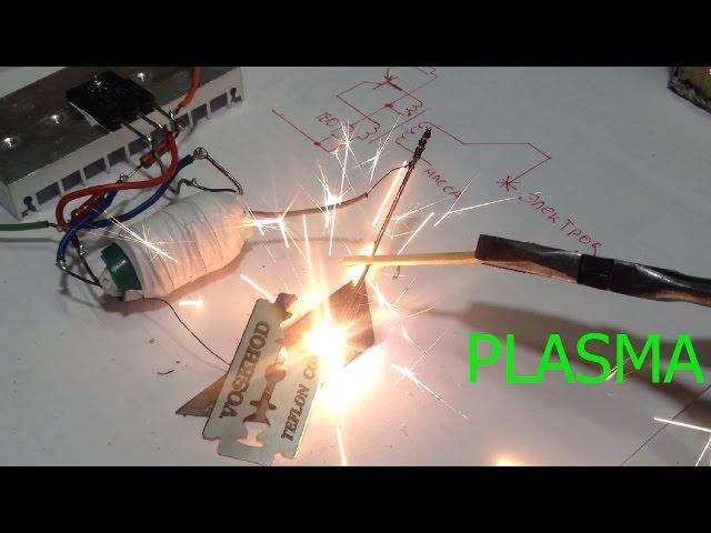 Мини аппарат для плазменной сварки и резки своими руками.Plasma welding.