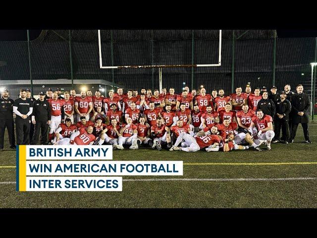 First ever UK Army v Navy: Jackals crowned American football Inter Services champions | HIGHLIGHTS