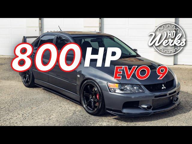 800HP Evo 9 on a MD, 40 psi by HDWERKS