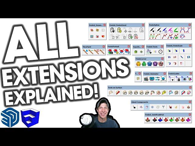 ALL of Fredo6's SketchUp Extensions EXPLAINED!