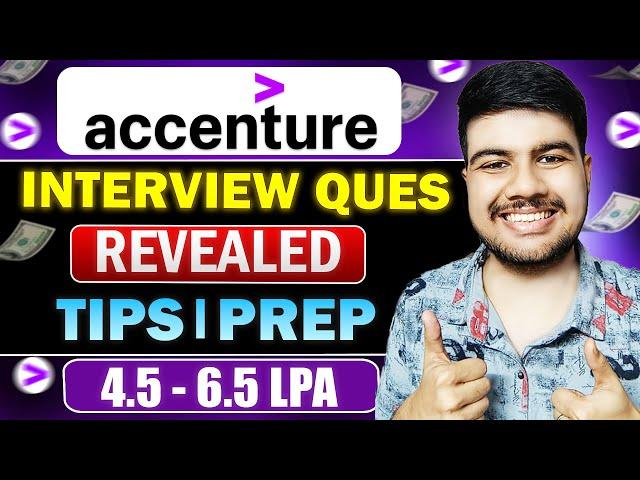 Accenture All Interview Questions | Complete Technical + HR