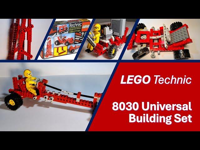 LEGO Technic UBS 8030. Обзор первого набора подсерии.