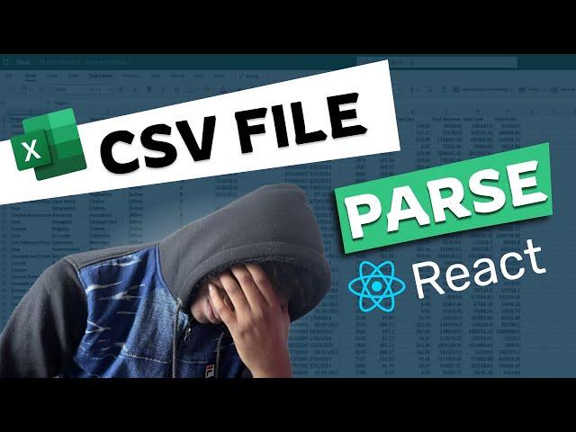 Convert CSV File To JSON | React - Papaparse