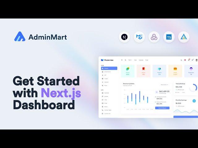 How to Get Started with our NextJs Dashboard Template? | AdminMart's NextJsTemplate