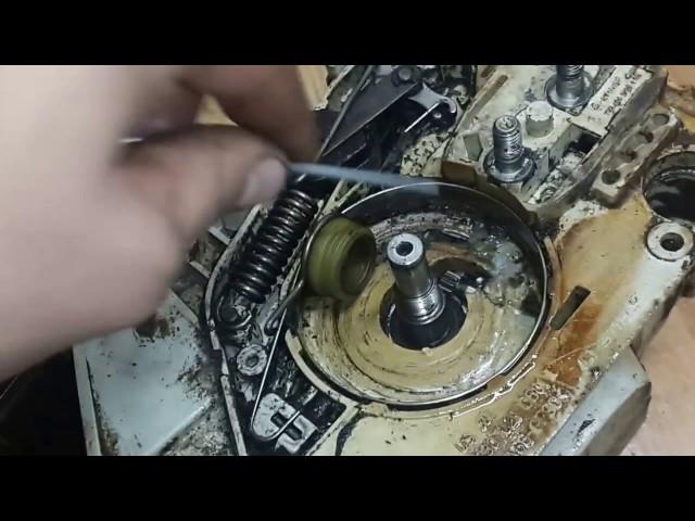 основные причины почему не поступает масло stihl 180