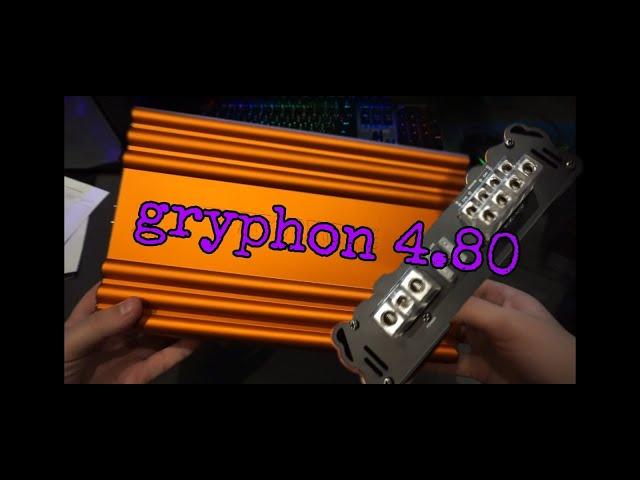 Обзор на усилитель DL Audio Gryphon lite 4.80