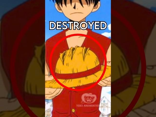 When Luffy DESTROYED his Strawhat!