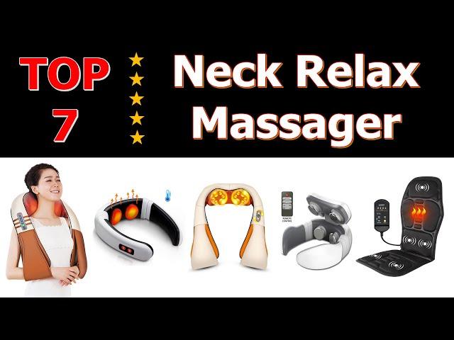  7 Best Neck Relax Massager For 2020 | Jinkairui U-Shaped Shiatsu, Klasvsa Vibrating Massager