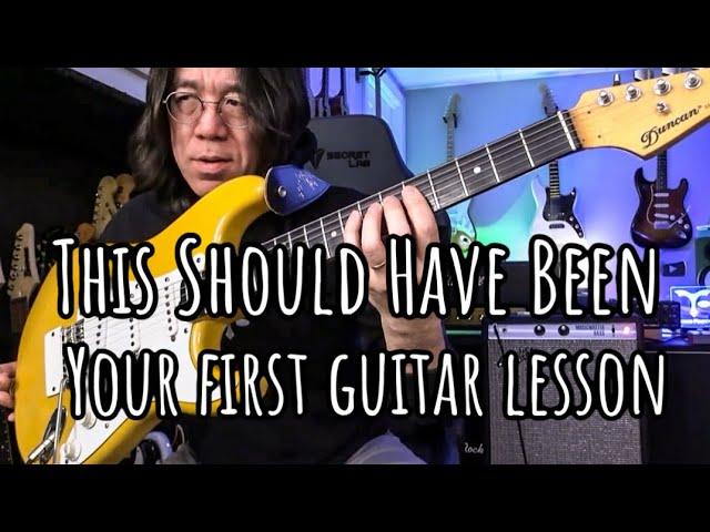 This Should Have Been Your First Guitar Lesson - Chromatic Scale